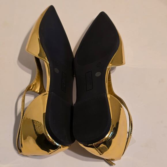 Worthington Kendie Gold Flats Women's Size 11 - Picture 6 of 6